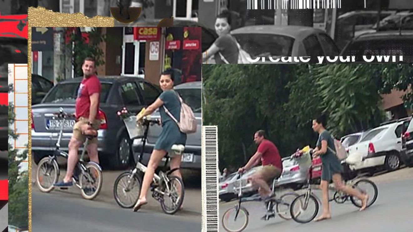 Corina Caragea își ține soțul „în priză” cu... bicicleta