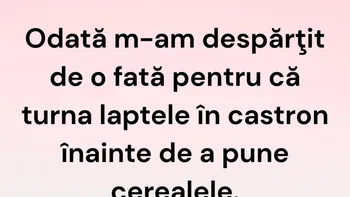 BANCUL ZILEI | Motiv matinal de despărțire