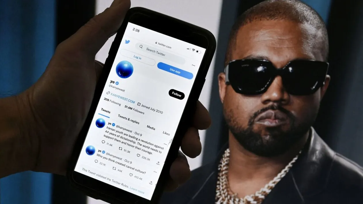 Kanye West, interzis pe platforma X! Motivul pentru care Elon Musk a luat această decizie