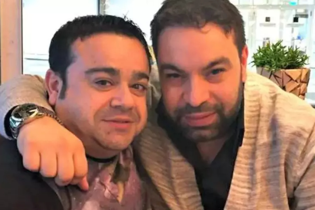 Adrian Minune, alături de un alt celebru manelist, Florin Salam