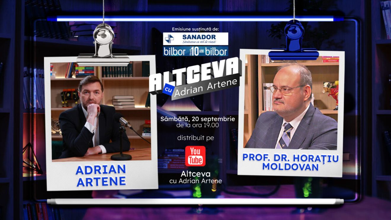 Reputatul profesor Horațiu Moldovan dezvăluie secretele inimii la ”Altceva cu Adrian Artene”: ”Avem inimi de femei în trupuri de bărbat”
