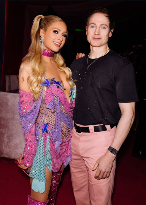Bryan alături de Paris Hilton/ sursă foto: Instagram