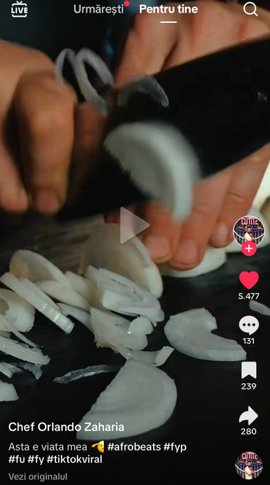 Chef Orlando Zaharia, desființat pe TikTok! Imaginile cu juratul de la Antena 1 s-au viralizat rapid: ”Ce facem cu unghiile la un asemenea bucătar?!”