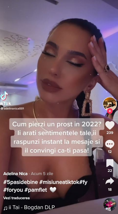 Adelina Nica, postare cu trimitere la Paul Nicolau