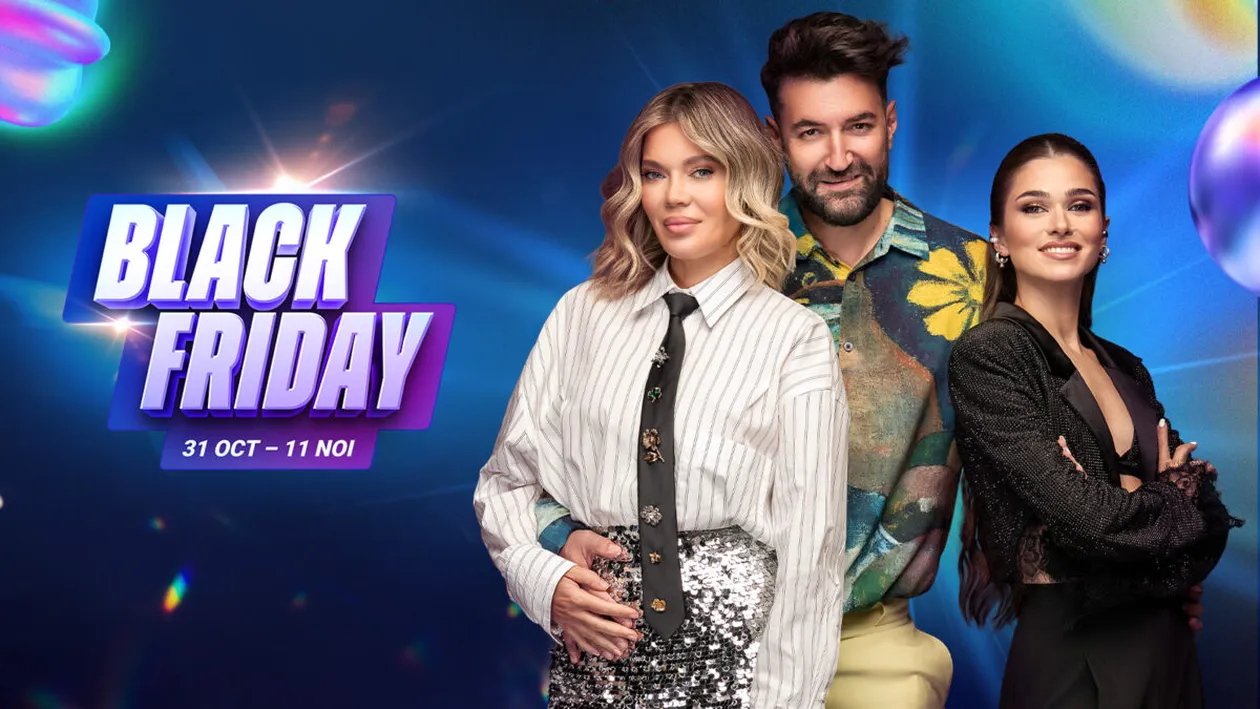 (P) Theo Rose, Gina Pistol și Smiley, ambasadorii campaniei de Black Friday Trendyol, cu selecții exclusive de produse pe platformă