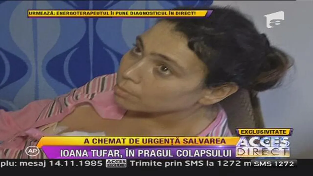 Ioana Tufaru, din nou pe mana medicilor! A ajuns in pragul colapsului din cauza datoriilor! Uite in ce hal arata!