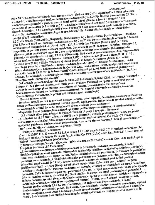 Documentele medicale care dovedesc starea precară de sănătate a lui Omar Hayssam