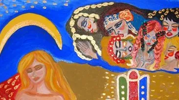 Raluca Zenga s-a apucat de pictat! Uite ce tablou a realizat si cum vede nasterea copilului ei!