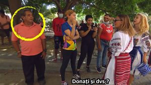 Culmea "pomanagismului"! Andreea Bălan a cerut bani unui cerșetor columbian. Cum a reacționat bietul om