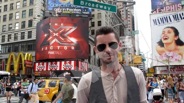 Super tare! Adi Sina a ajuns de la X Factor Romania la X Factor SUA