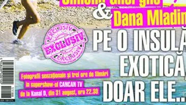 Fotografii incendiare cu Simona Gherghe si Dana Mladin in revista Ciao! Au o relatie... speciala!