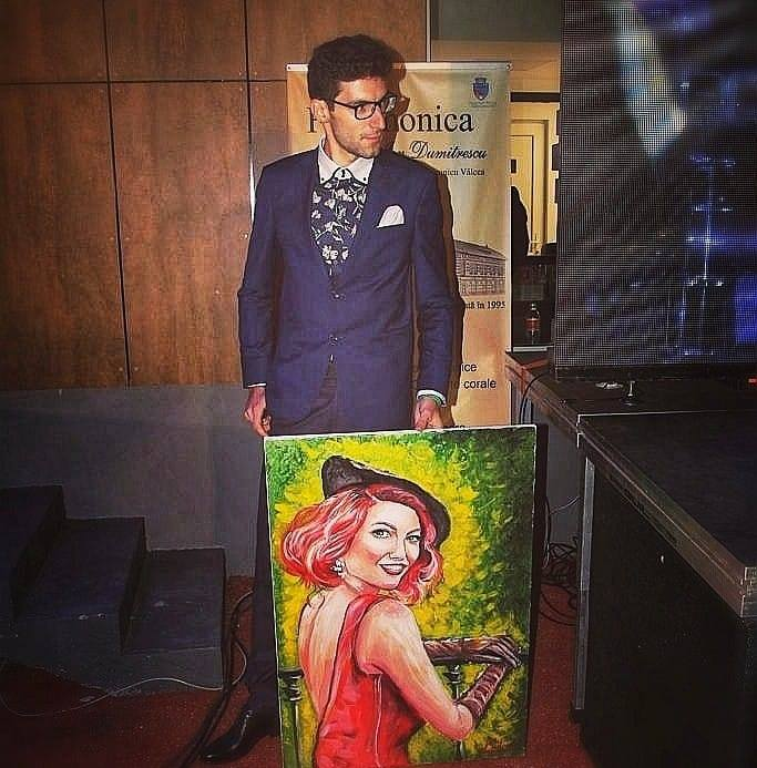 Pictorul vâlcean a realizat multe opere inedite