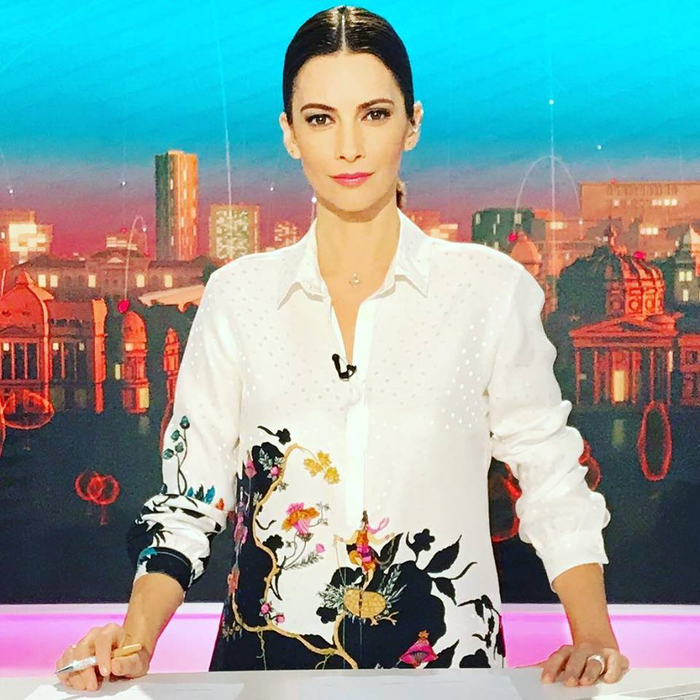 Andreea Berecleanu prezintă știrile la Antenă