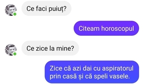 BANCUL ZILEI | "Ce zice la mine în horoscop?"