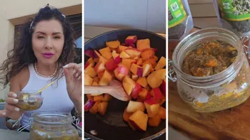 Cum face Carmen Brumă gem de caise și piersici, cu adaos de fibre și fără zahăr: „Se face în maximum 15 minute”