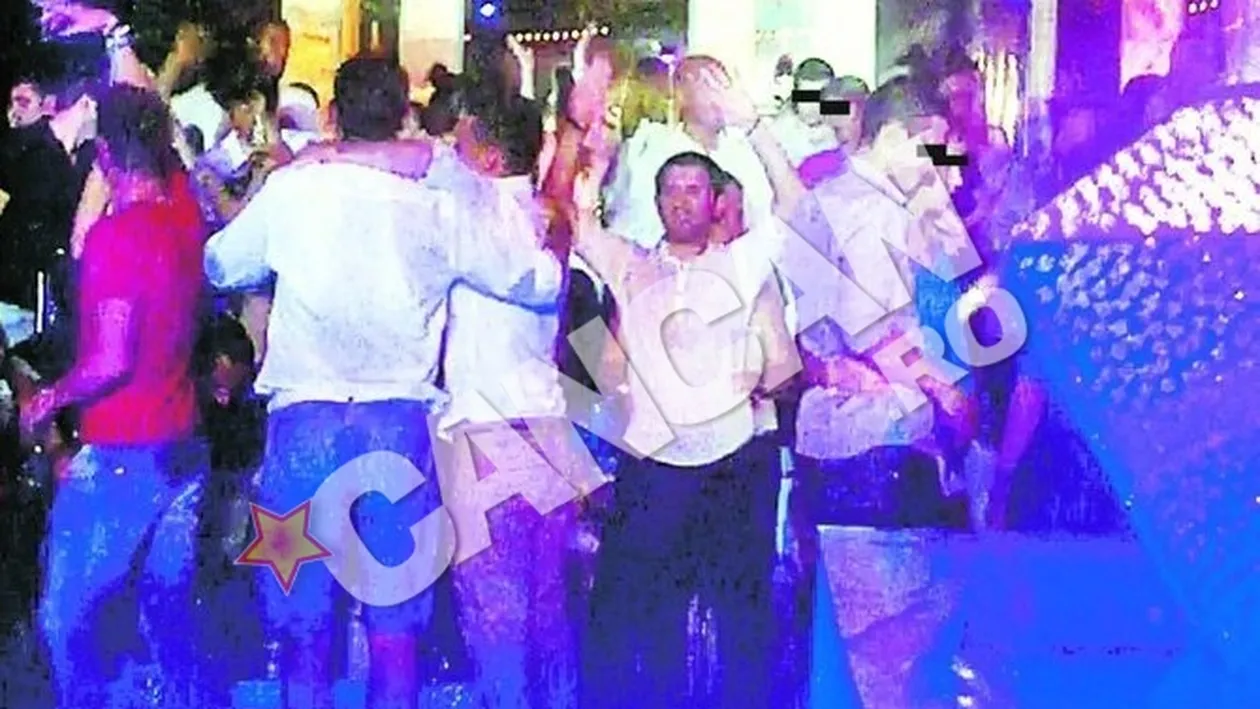 Impresarul e cu jucatorii si la rau, dar si la bine! Giovani a supravegheat petrecerea cu sampanie si femei a dinamovistilor