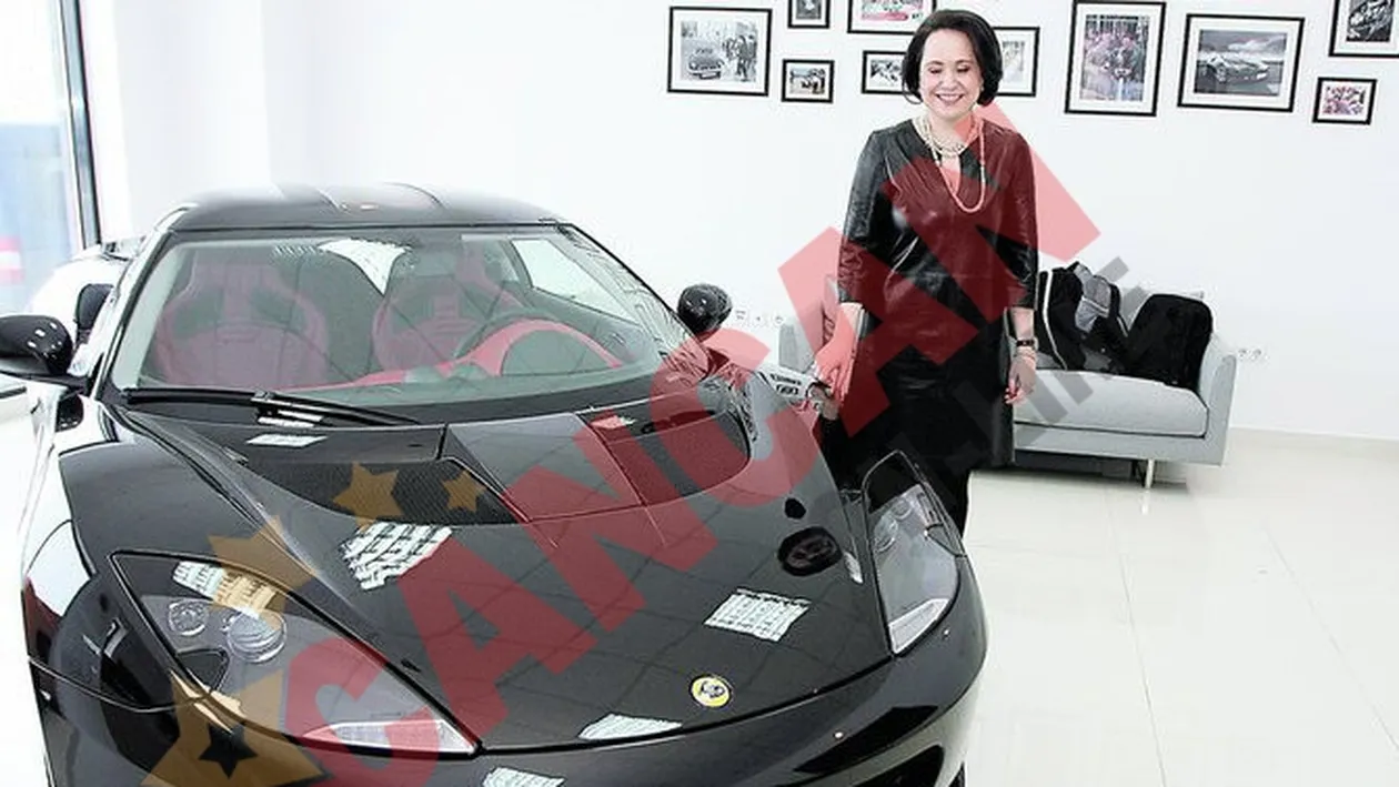 Camelia, sotia ministrului Bazac, sta in Lotus