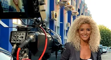 Cum arăta Nicoleta Drăgușin în 2008. A fost primul reporter CNN pe care România și Kanal D l-au avut