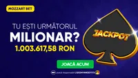 (P) Jackpotul de peste 1.000.000 RON de la Mozzart Bet așteaptă să fie câștigat! Tu poți fi următorul milionar din România