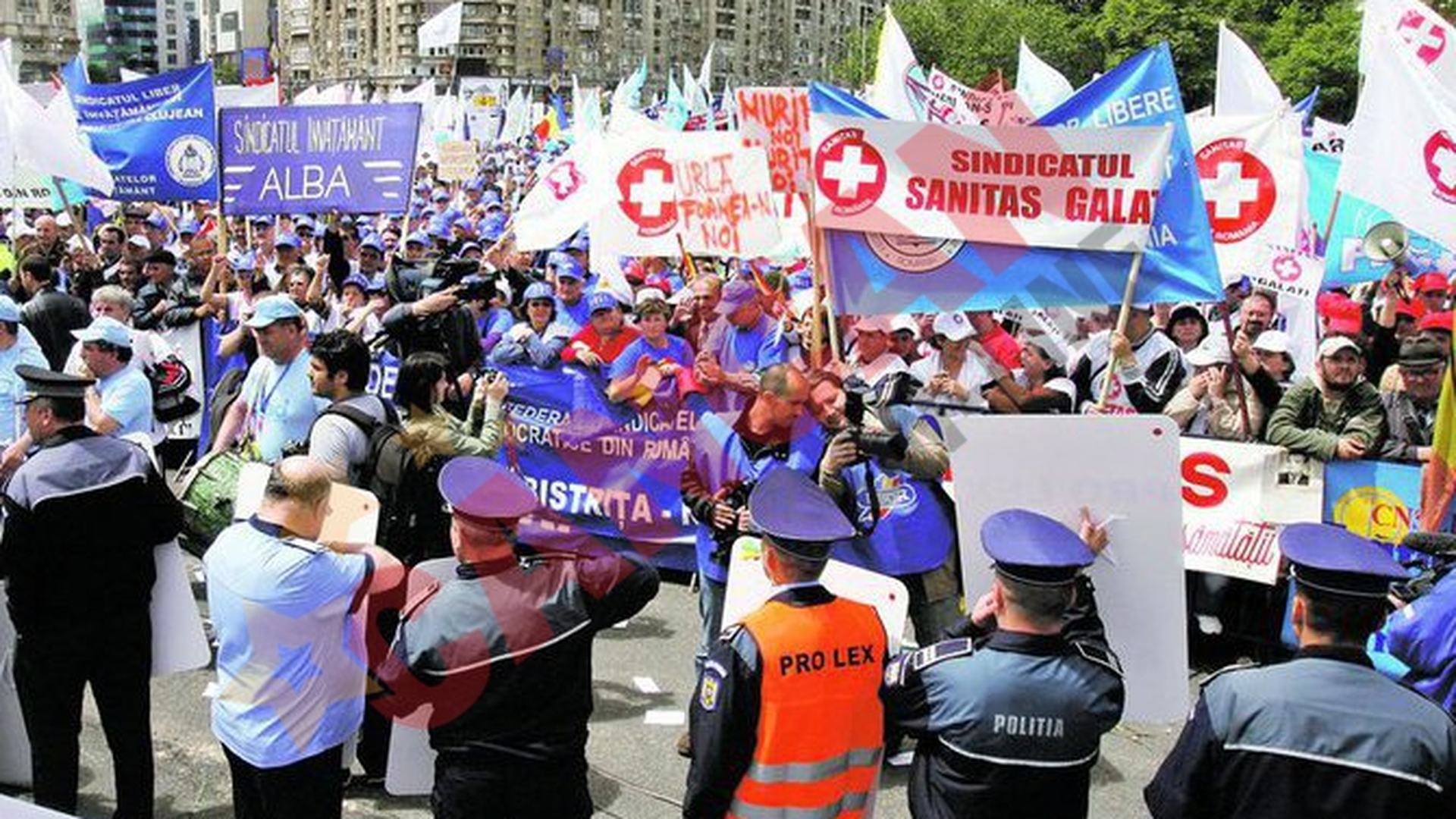 Capitala, sub asediul protestatarilor