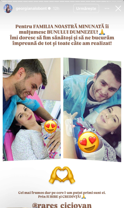 Georgiana Lobonț/ Sursa: Instagram