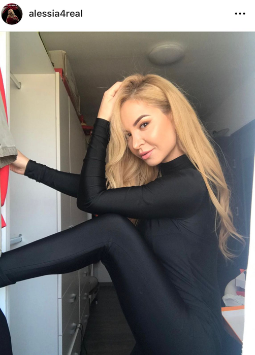 Artista a ajuns, din nou, într-o situație tensionată Sursa: Instagram.com/alessia4real