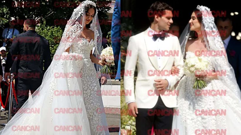 Cât a plătit Elena, soția lui Ianis Hagi, pentru rochia de mireasă? Preţ ameţitor pentru ţinuta făcută din dantelă 3D