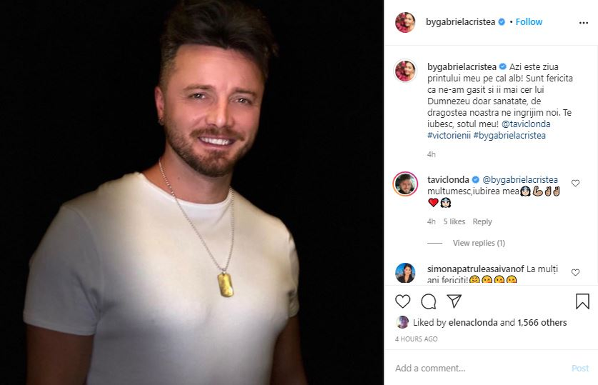 Gabriela Cristea, surpriză romantică pentru soțul ei care împlinește 41 de ani azi! Tavi Clonda și-a stăpânit cu greu lacrimile