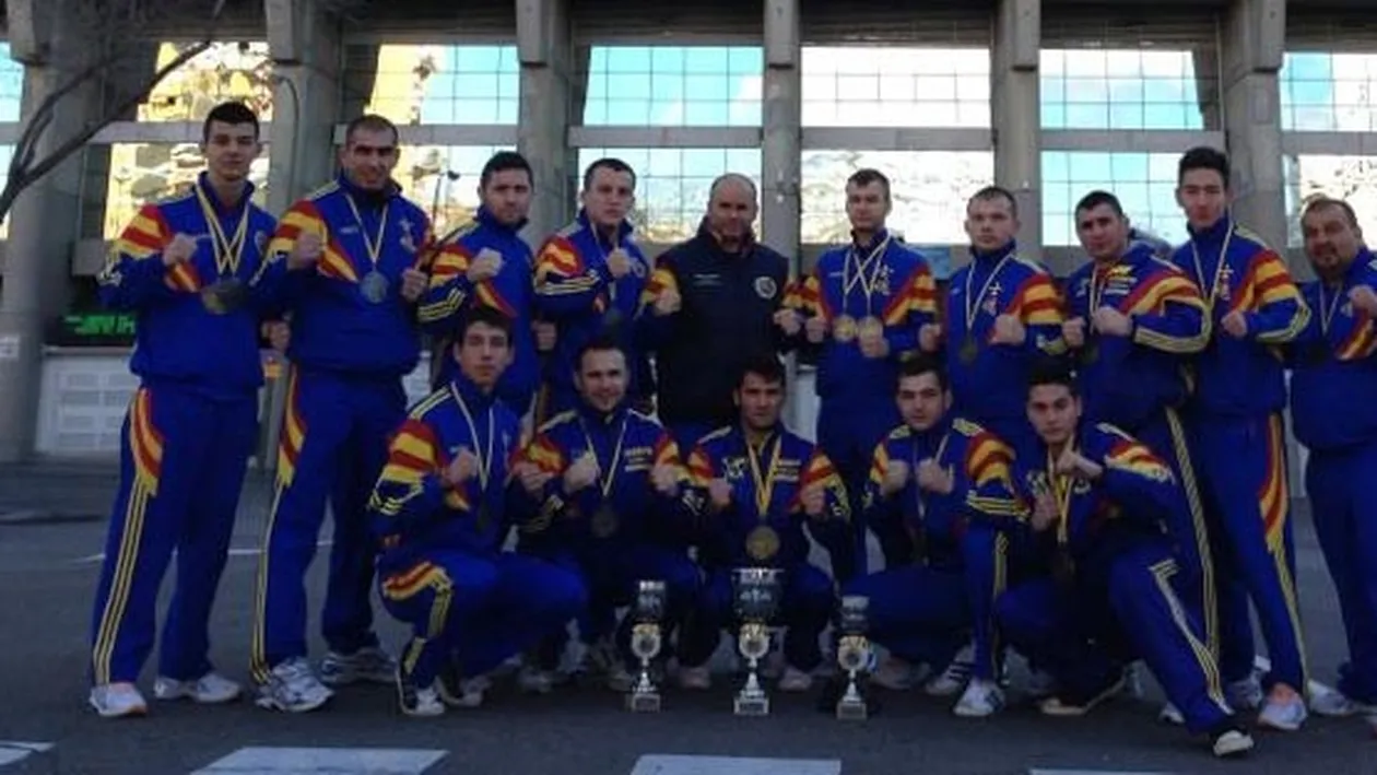 Naţionala de kempo a României, regină în Spania! Luptătorii noştri au cucerit titlul de cea bună echipă din Europa