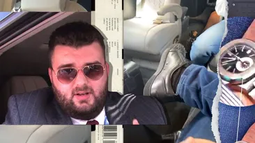 Victoraș Micula, în “maratonul” fițelor. A pilotat elicopterul, în timp ce purta un ceas Patek Philippe Nautilus de 100.000 €,  apoi...