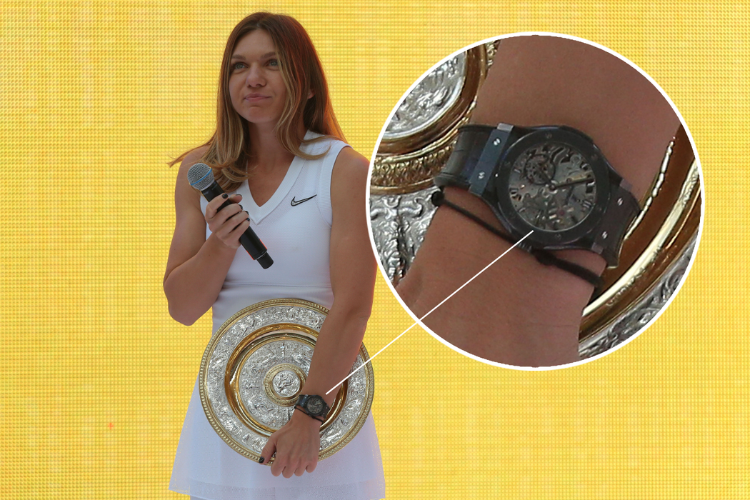 Simona Halep este o colecționară de ceasuri