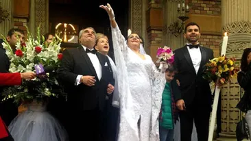 Ce meniu sofisticat a avut Cornelia Catanga, la nunta cu Aurel Pădureanu. Invitații au fost ospătați ca în basme