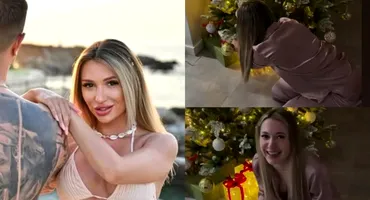 Ce cadou a primit Daria Cuflic de la iubitul ei, de Crăciun. Fosta ispită de la Insula Iubirii a filmat TOT!