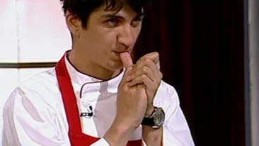 Petru a fost criticat la Masterchef pentru ca nu a pus destula sare si a taiat gresit pestele! Andi Moisescu: Voi stiti ca foarte multa sare in mancare nu e buna?