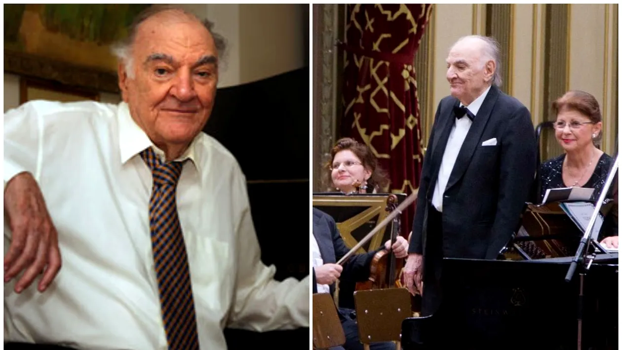Valentin Gheorghiu a murit la 95 de ani. S-a tras cortina pentru marele pianist: „Ne-a părăsit pentru o lume mai bună”
