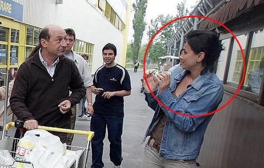 Traian Băsescu a numit-o pe Andreea Pană ”ţigancă împuţită”