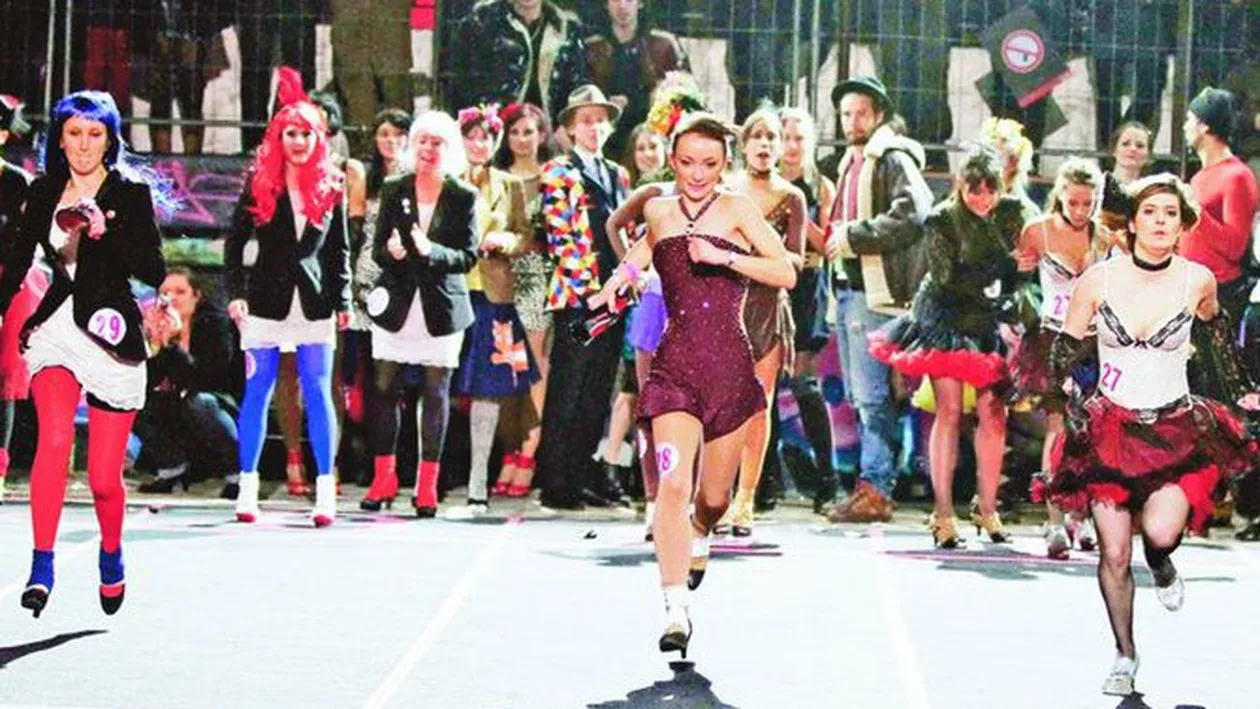 Ce sprintene sunt pe tocuri cui!