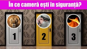Test de inteligență! Un condamnat la moarte trebuie să aleagă una dintre cele 3 camere