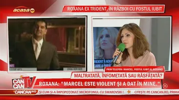 Roxana, ex-Trident, Marcel şi presupusul amant al fostei cântăreţe s-au confruntat în direct! Vezi ce adevăruri au ieşit la iveală