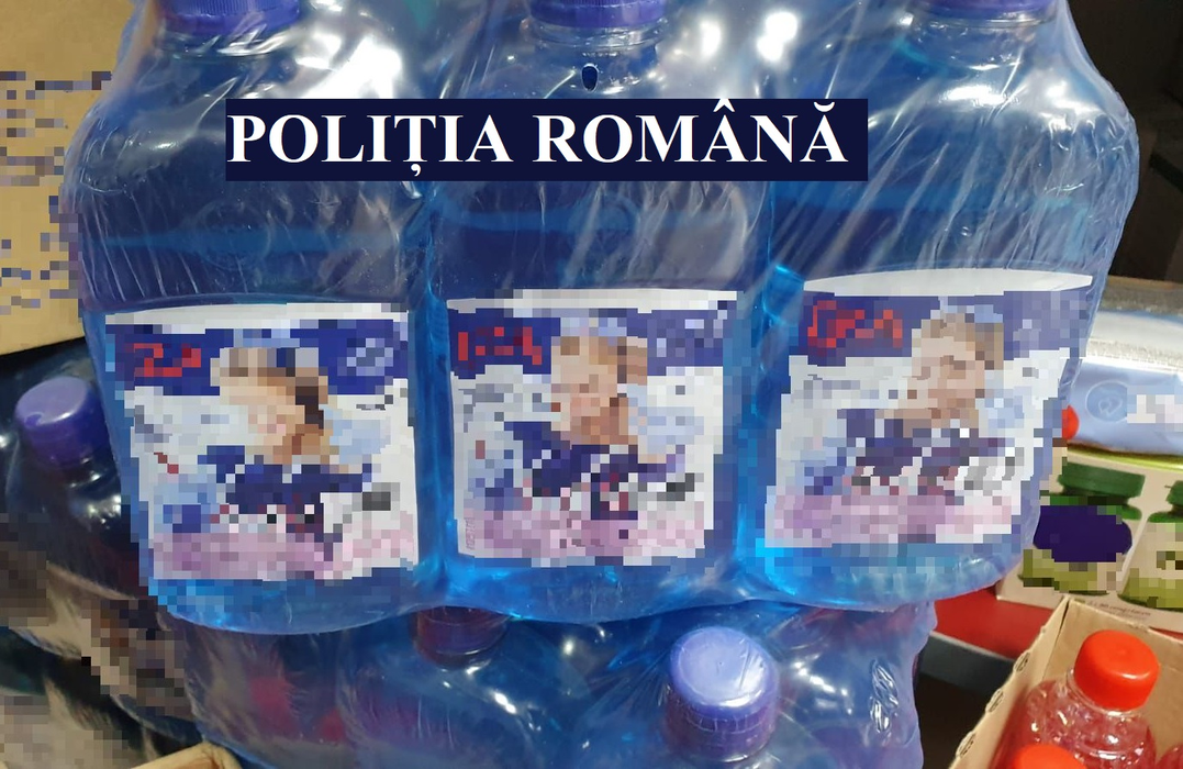Polițiștii i-au prins! Ce era, de fapt, în sticlele de spirt pe care le vindea o farmacie din Constanța