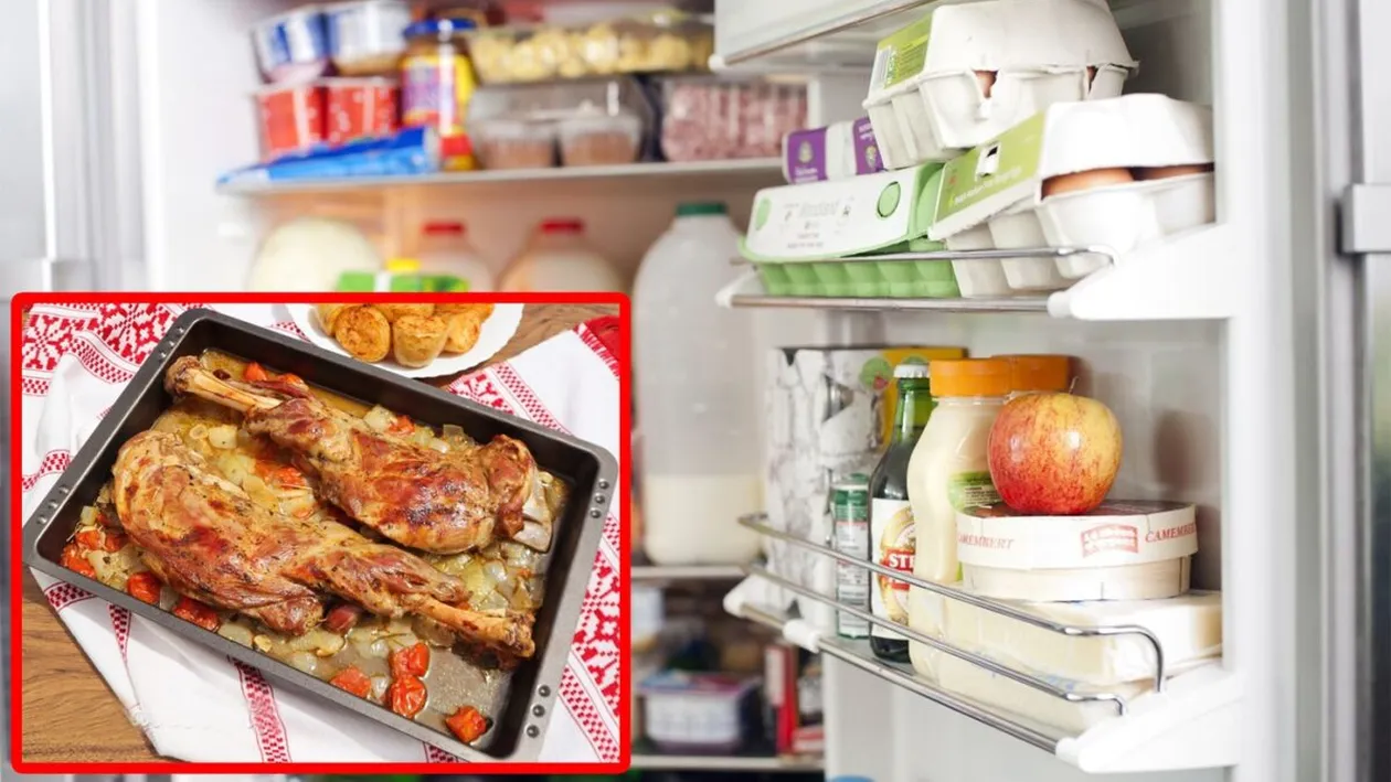 Cât timp poate fi ținută friptura de miel în frigider. Cum îți poți da seama dacă s-a alterat