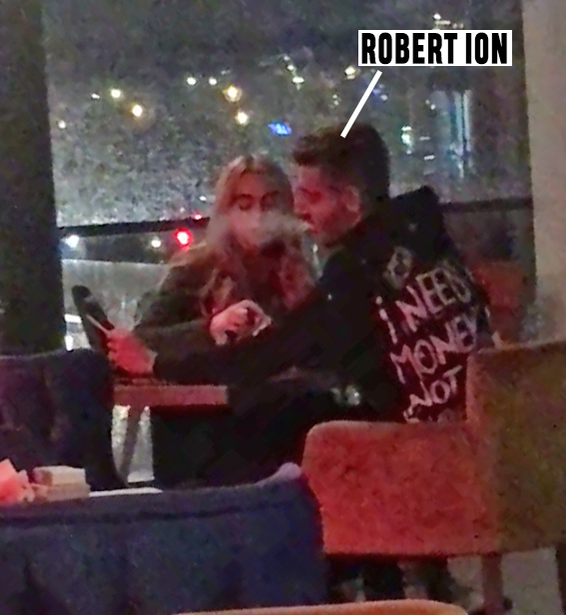 Robert Ion a fumat continuu la cafenea