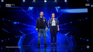 ROMÂNII AU TALENT 2018. Soții români care cântă la metroul din Paris au venit în emisiune! Gestul emoționant al Andrei
