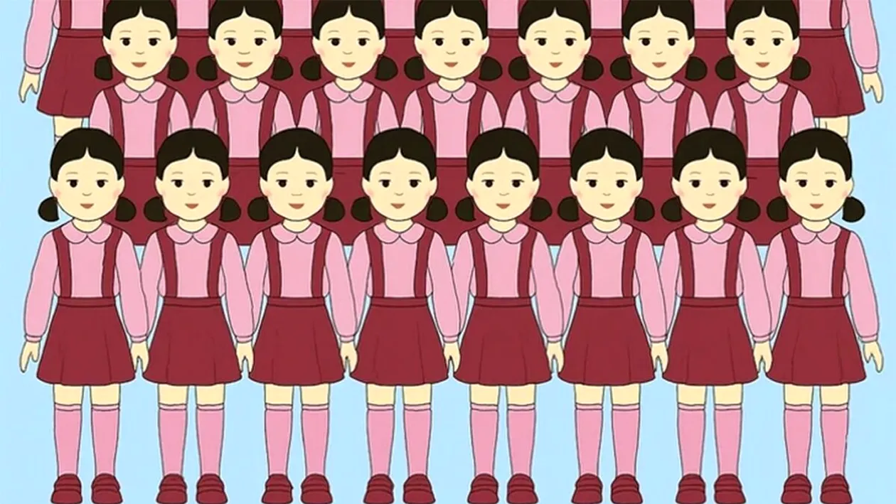 Test de perspicacitate | Care fetiță este diferită de toate celelalte?