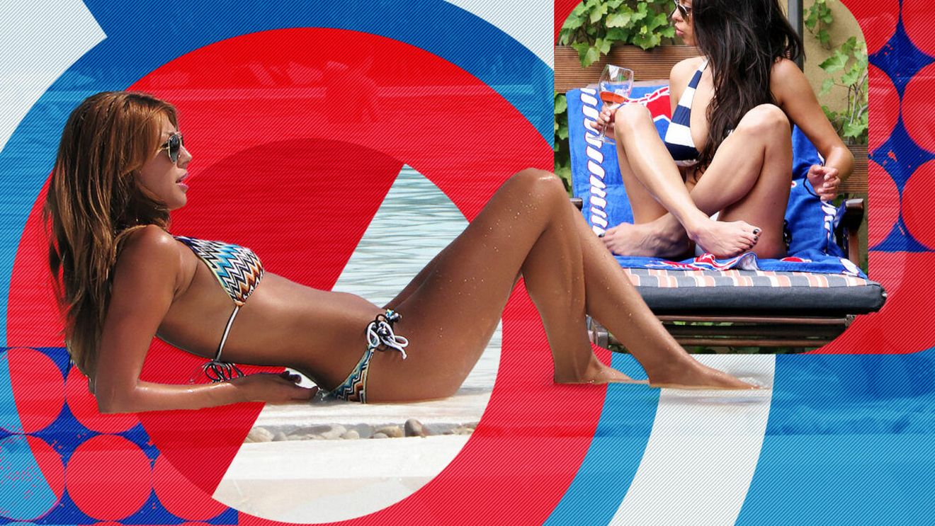 TOP 30 de vedete care şi-au etalat picioarele lungi şi bronzate la piscină. Blonde, brune și roșcate sunt complet dezinhibate!