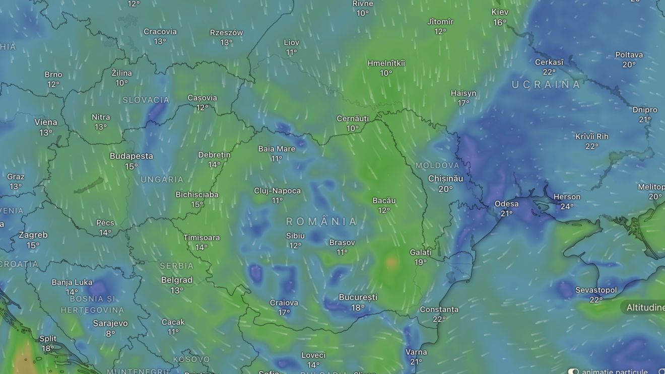Furtuna Ashley a cuprins deja jumătate din ţară. În Galaţi oamenii au început să fie evacuaţi