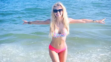 Cand o sa vada poza asta, Keo o sa aiba puseu de tensiune! Andreea Balan, cu un decolteu naucitor pe Facebook