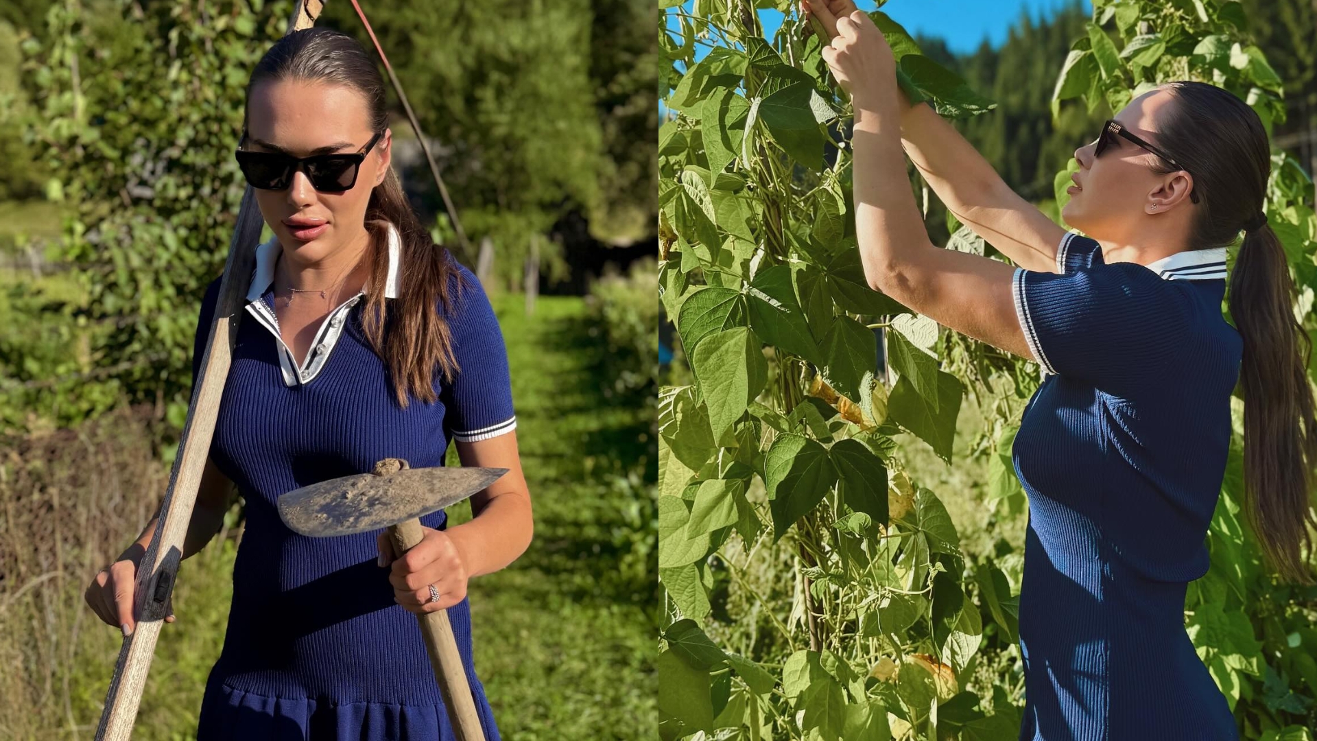 Cum arată casa în care Iustina Loghin a crescut. Fosta concurentă de la Insula iubirii a trecut la... sapă!