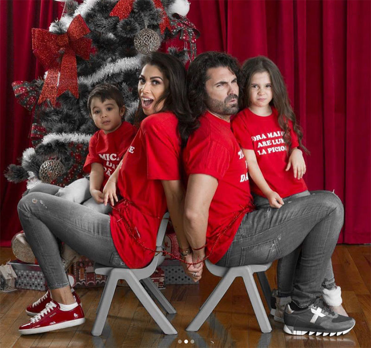 Pepe s-a ţinut de cuvânt. Cu ocazia Crăciunului, a realizat o galerie foto cu familia sa. Imaginile sunt senzaţionale