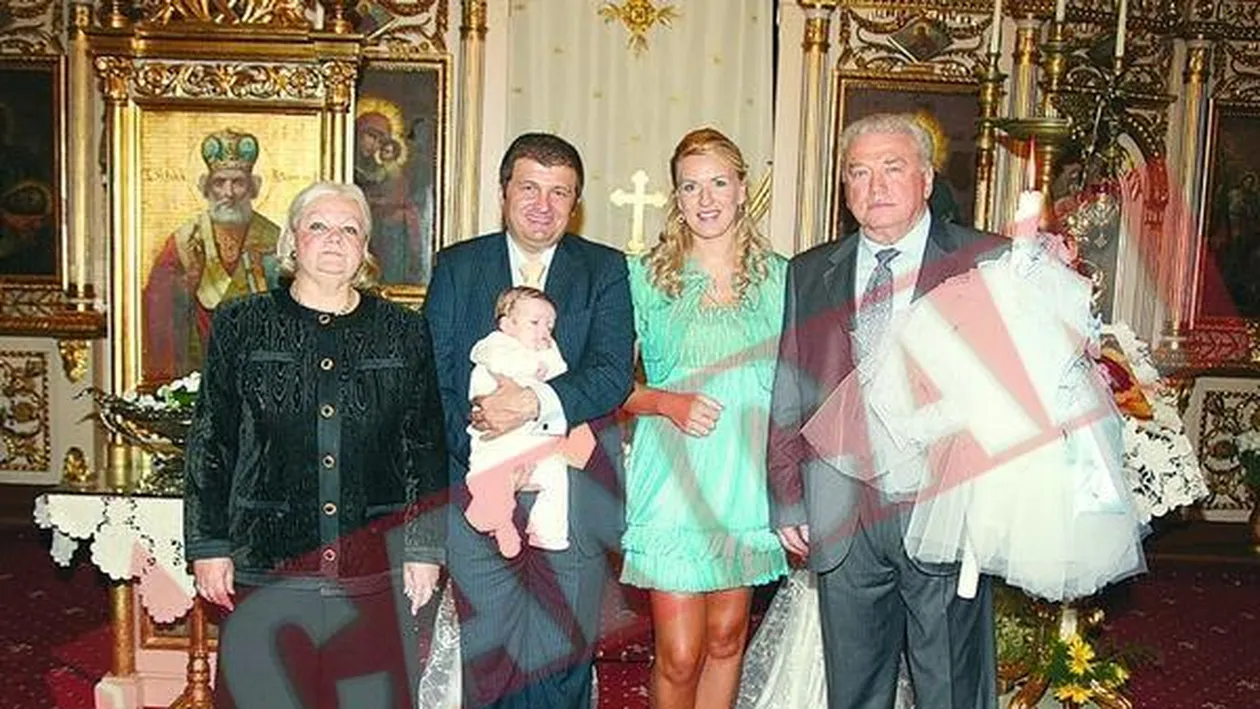 Ioan Talpes, nas la un botez de VIP-uri